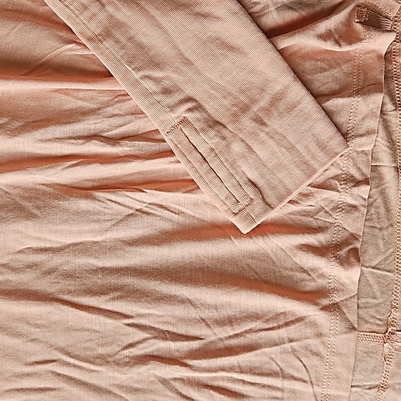 Free People We The Free Fresh and Clean Longsleeve Coral Mist S - Picture 4 of 6